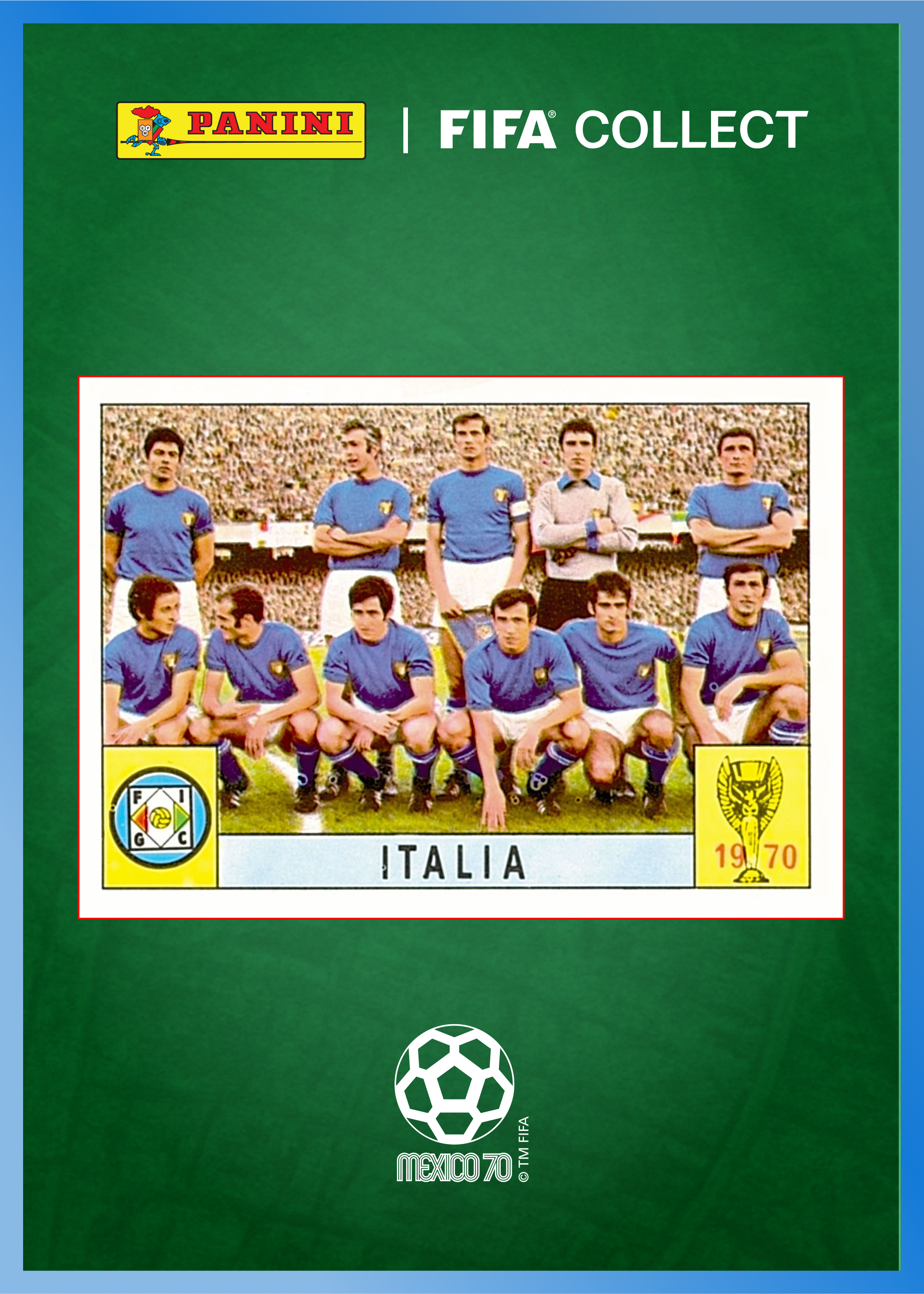Italy - MEXICO 1970