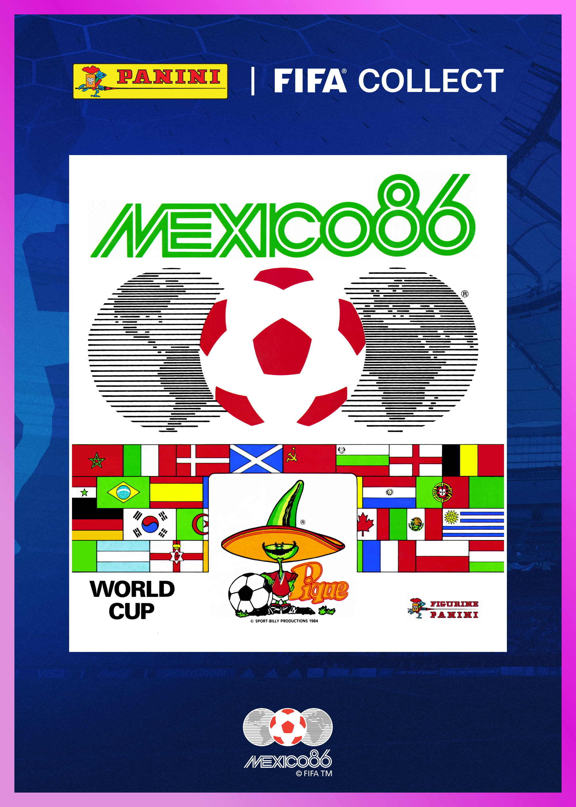 Panini FIFA World Cup 1986 Album
