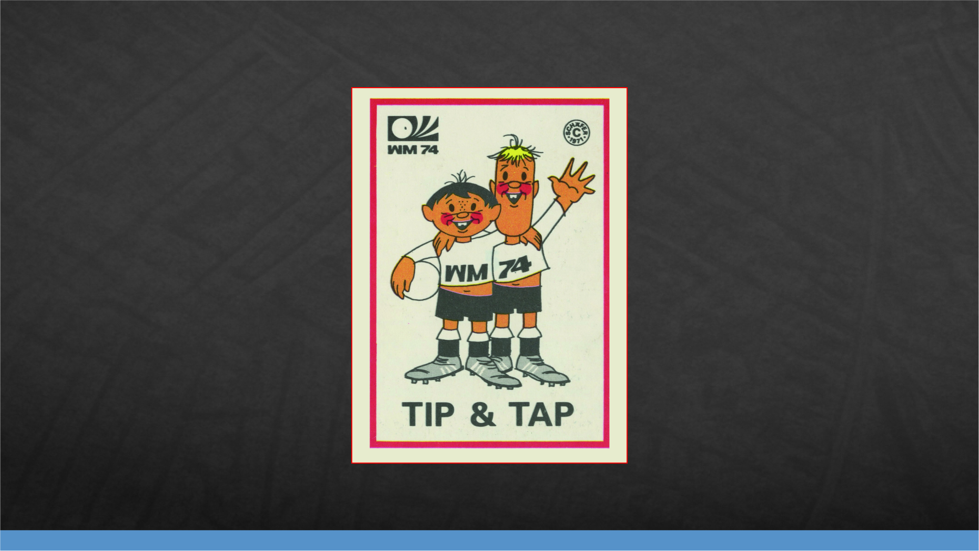 スポーツ 70' vintage Tip&Tap worldcup mascot PVC Mascot - München 1974