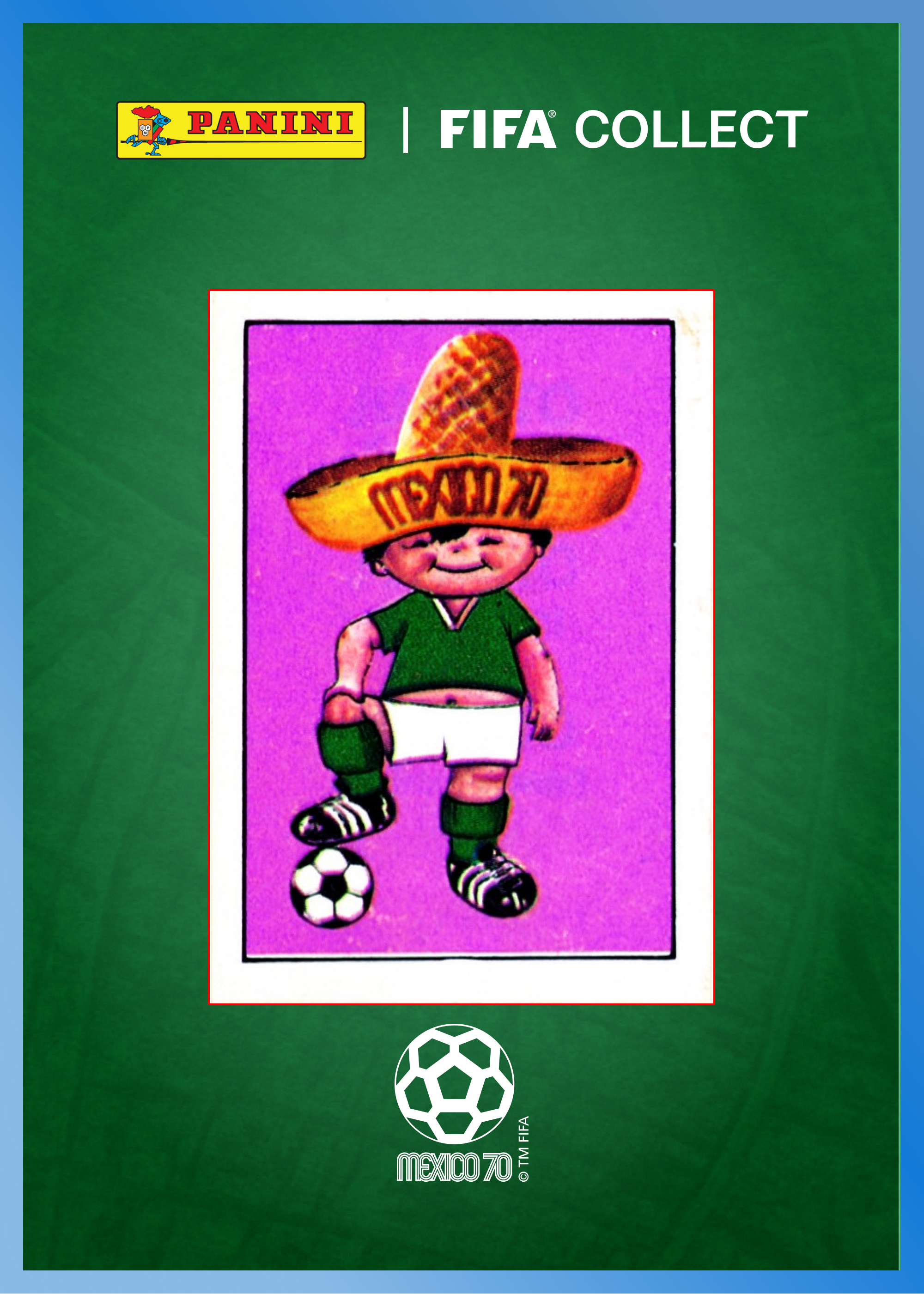 スポーツ 70' vintage Tip&Tap worldcup mascot PVC Mascot - MEXICO 1970