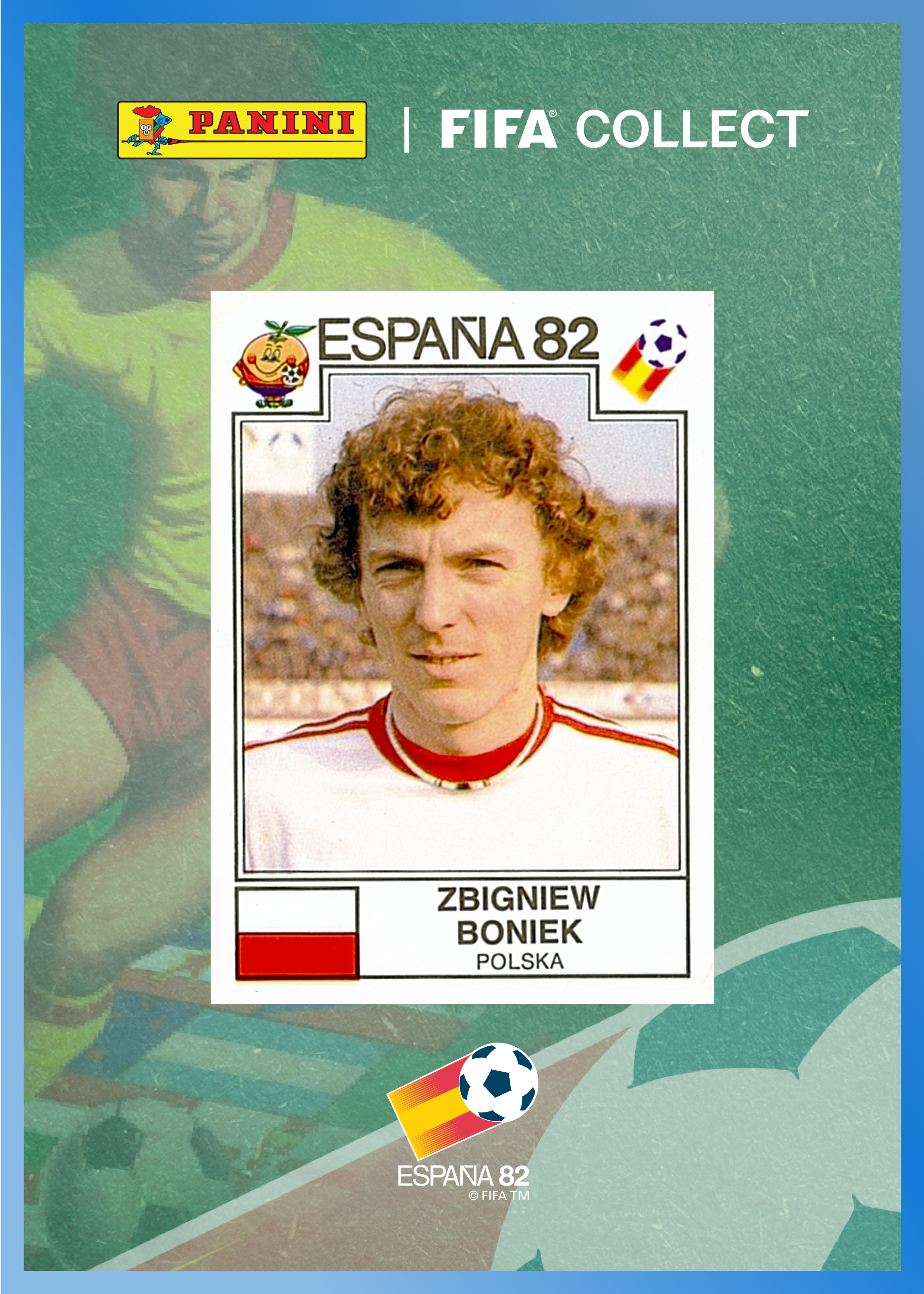 229★サッカー★zbigniew boniek★prostars★フィギュア Zbigniew Boniek - SPAIN 1982